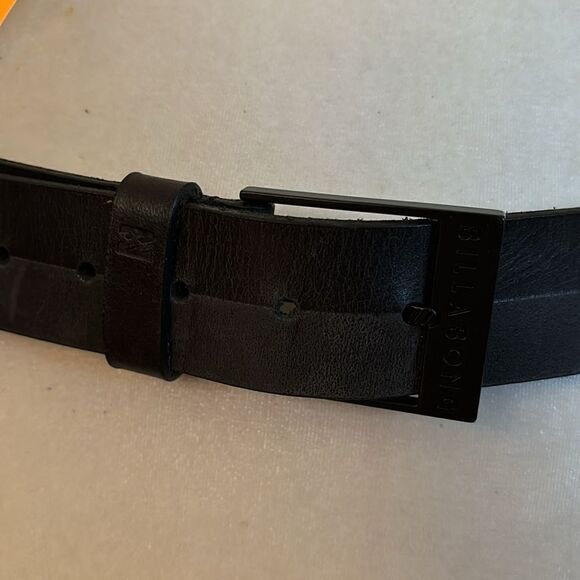 NEW. Billabong Dimension Leather Belt - S - Picture 8 of 8